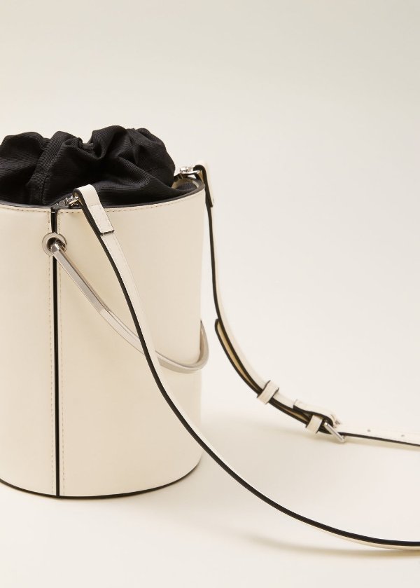 Metallic handle bag - Women | MANGO USA