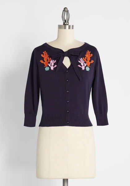 x Collectif What A Cacti World Cardigan