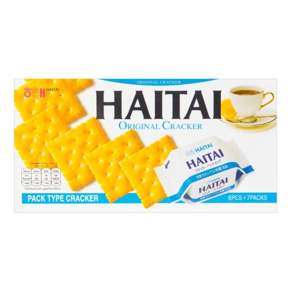 HAITAI海太 香酥饼干 原味 7包入 172g