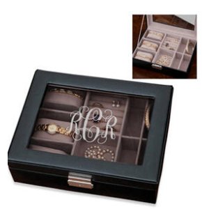 Personalized Initial Jewelry Box, A Dealmoon Exclusive