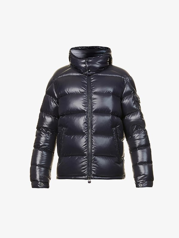 Maya quilted shell-down jacket