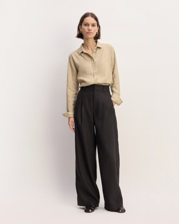 The Linen Way-High® Drape Pant