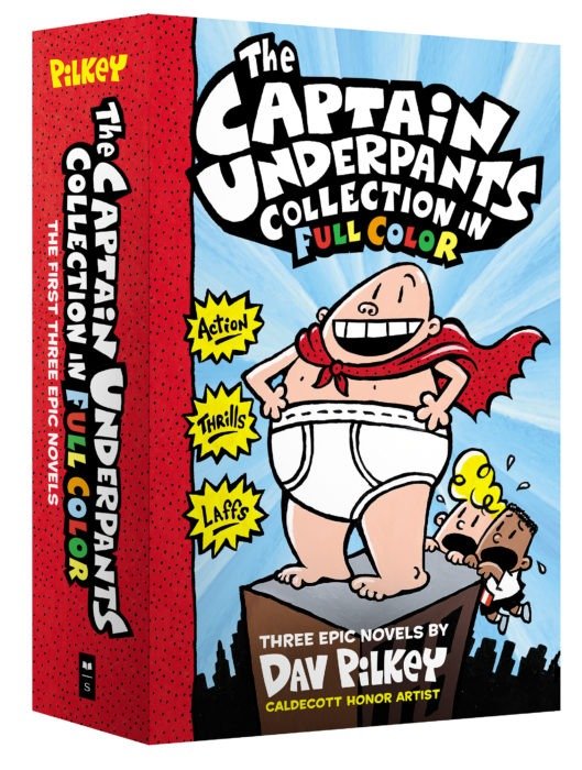 Captain Underpants Color Collection #1-3