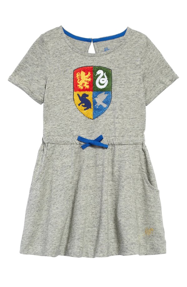 x Harry Potter Hogwarts Crest Dress