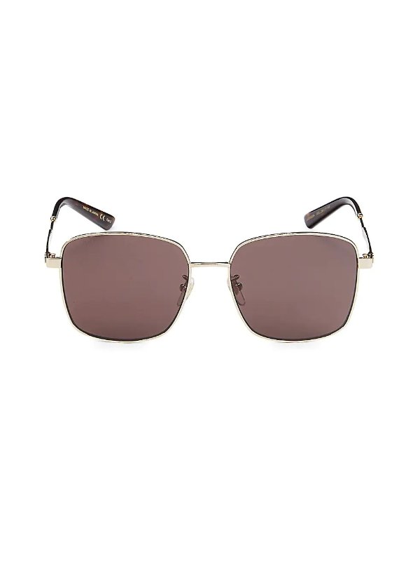 58MM Square Sunglasses