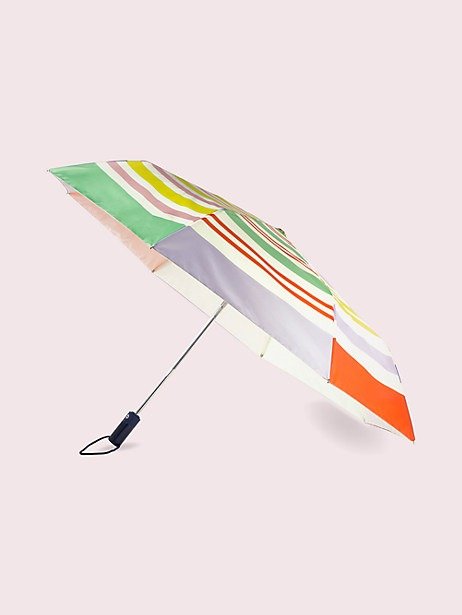 rainbow stripe travel umbrella
