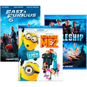 Select Movies on Blu-ray or DVD @ Best Buy