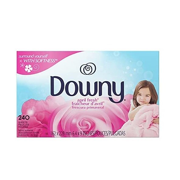 owny Fabric Softener Dryer Sheets, April Fresh, 240 count