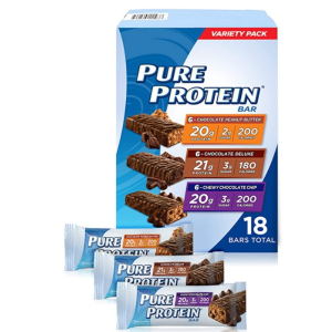 Amazon官网 Pure Protein营养蛋白棒 18只