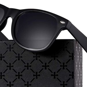 FEIDU Polarized Retro Sunglasses for Men