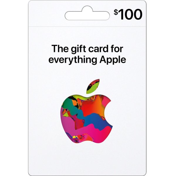 活动延长：新版 Apple 礼卡 $100 面值, 线下+线上+软件商店通用