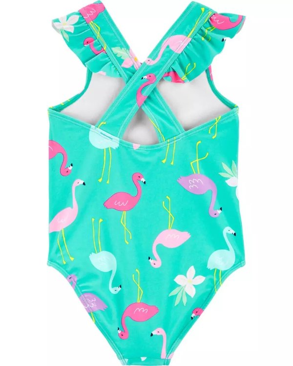 1-Piece Flamingo Swimsuit1-Piece Flamingo Swimsuit