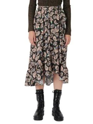 Jisley Paisley Midi Skirt