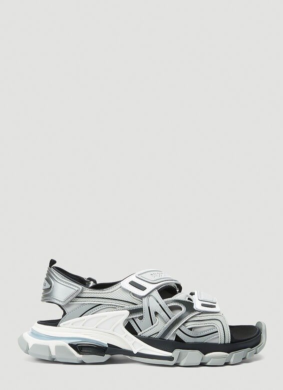 Track Sandals in Grey