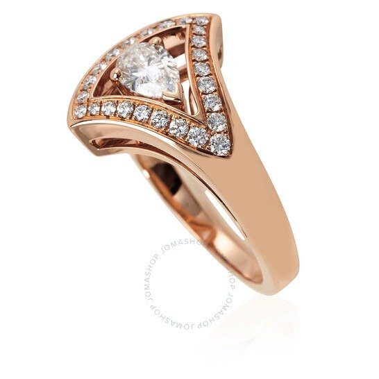 Divas Dream Openwork 18 Kt Rose Gold Ring