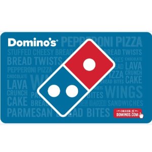 Domino's 价值$50电子礼卡限时促销