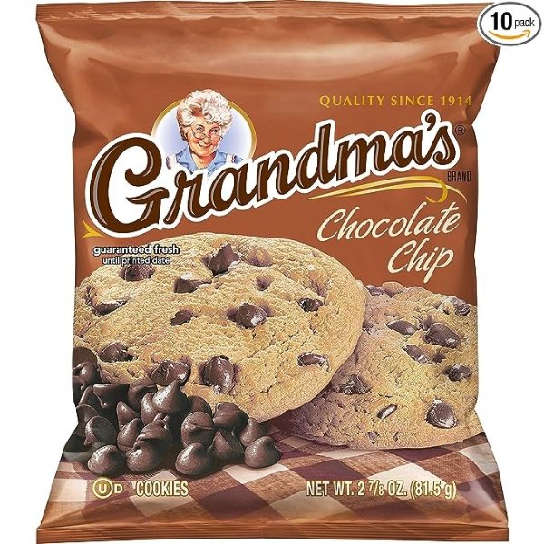 's Cookies, Chocolate Chip, 2.25oz (10 Pack)