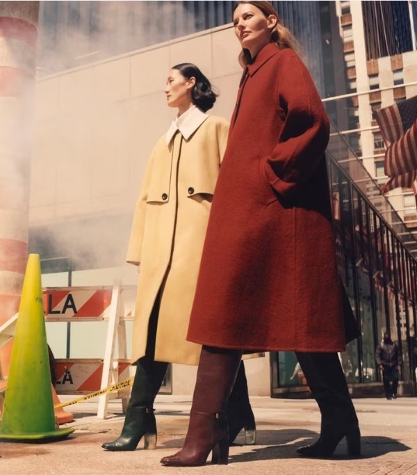 DOUBLE-FACED WOOL COAT