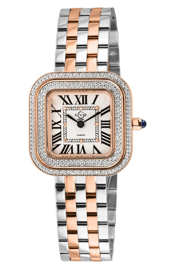Bellagio Diamond Swiss Bracelet Watch, 30mm