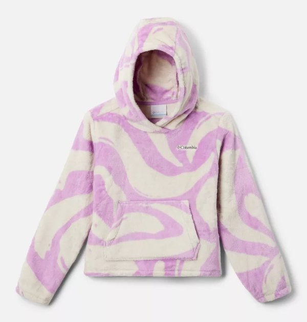 Girls' Fire Side™ Sherpa Pullover Hoodie | Columbia Sportswear