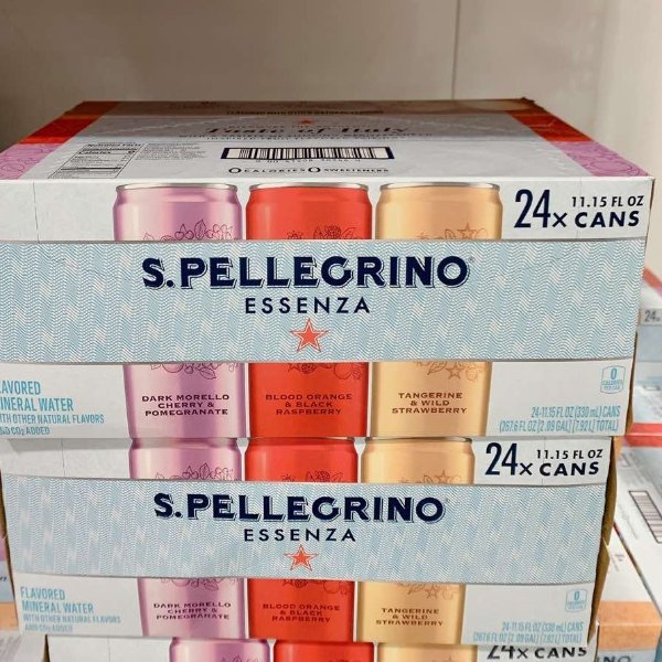 San Pellegrino Essenza, Variety Pack, 11.15 fl oz, 24-count