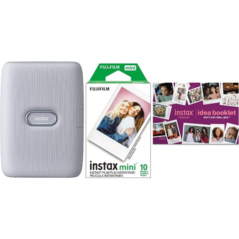 Instax 迷你 智能手机照片 打印机 + 相纸套装