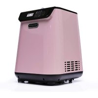 Whynter ICM-128BPS Upright Automatic Ice Cream Maker 1.28 Quart Capacity with Built-in Compressor, no pre-freezing, LCD Digital Display, Timer, with Stainless Steel Bowl Limited Black Pink Edition