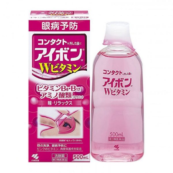 Eyebon With Double Vitamin Eye Wash Liquid 500ml