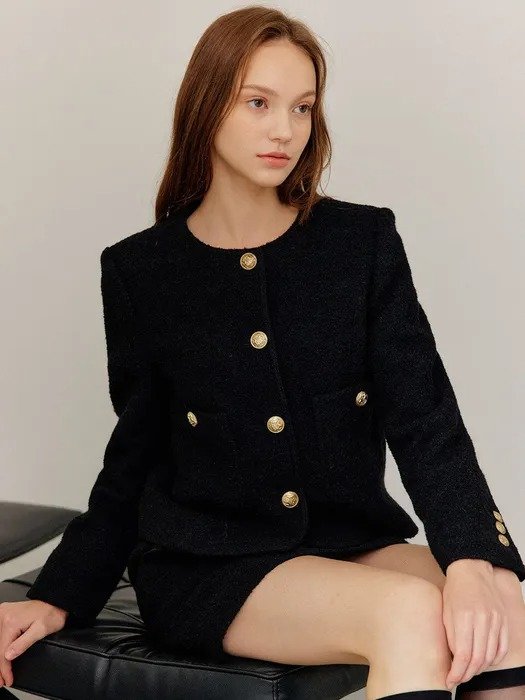 Becca Tweed Wool Jacket (2 Colors)