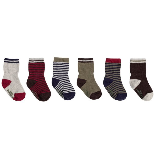 Fall Basics Socks, 6-Pack