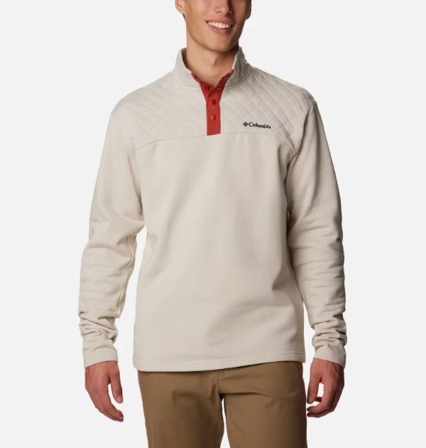Men's Hart Mountain™ Quilted Half Snap Pullover | Columbia Sportswear