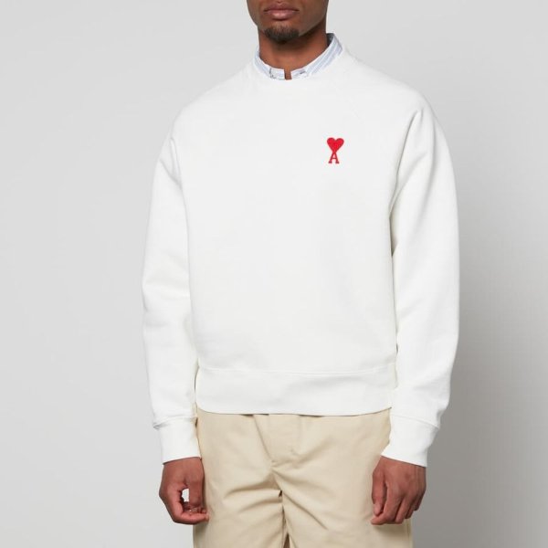 AMI de Couer Cotton-Blend Jersey Sweatshirt