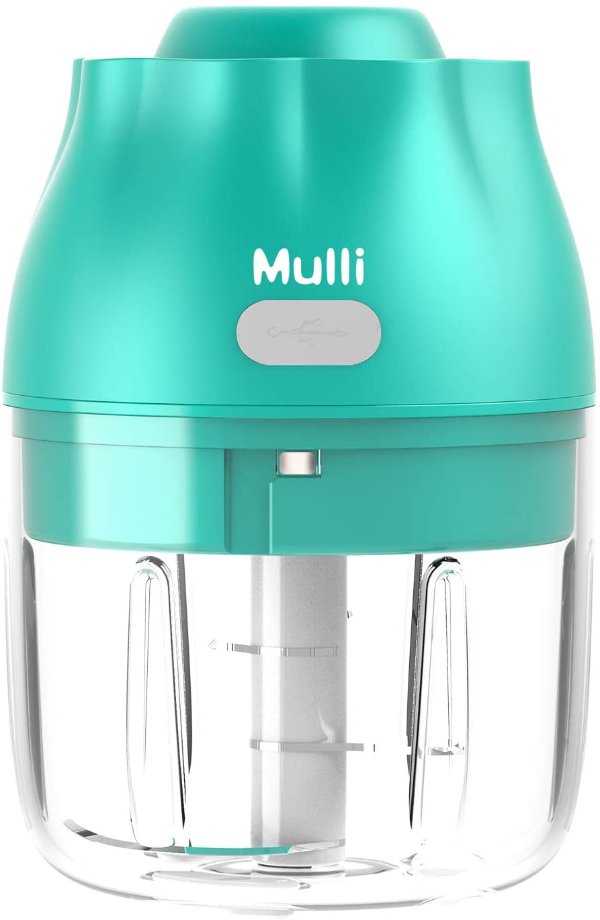 Mueller Home Mueller Mini Food Processor, Electric Food Chopper, 1.5-Cup Meat Grinder, Mix, Chop, Mince and Blend Vegetables, Fruits, Nuts