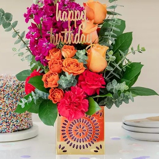 Birthday Flowers from Teleflora (Up to 53% Off). Two Options Available.