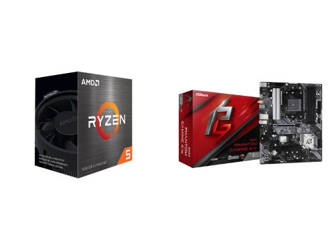 AMD Ryzen 5 5600 + ASRock B550 Phantom Gaming 4/ac 套装$259 游戏无忧