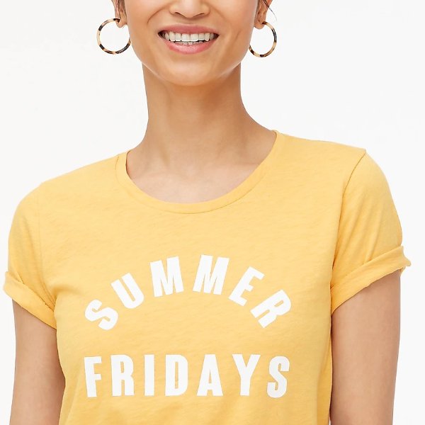 "Summer Fridays" graphic tee