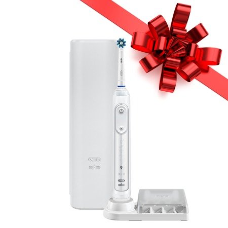 6000 ($45 Mail In Rebate Available) SmartSeries Electric Toothbrush, Powered by Braun, White