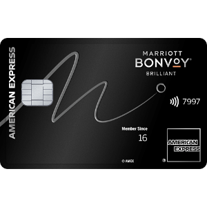 Earn 95,000 Marriott Bonvoy bonus points. Terms Apply.Marriott Bonvoy Brilliant® American Express® Card