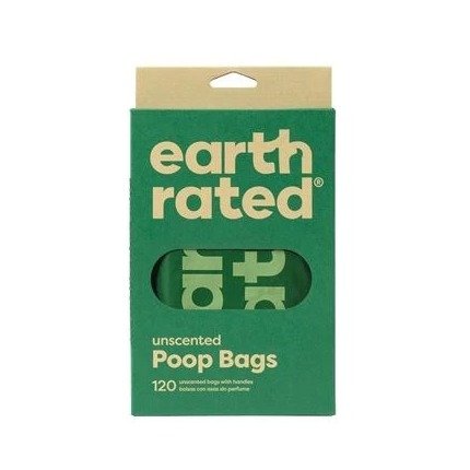 Earth Rated Unscented Easy-Tie Handle Bags, 120 Count