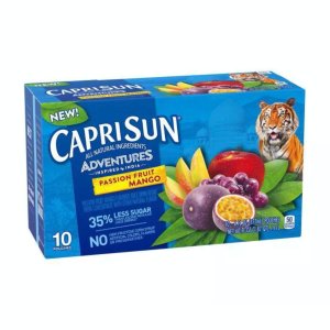 上新：Caprisun 冒险系列百香果芒果口味果汁 6oz 10包