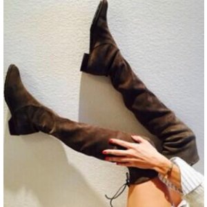 Stuart Weitzman Flat Over The Knee Boots - Lowland Stretch @ Bloomingdales