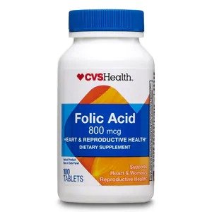 Folic Acid Tablets 800mcg, 100CT