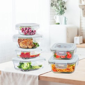 ROSOS Glass Food Storage Containers