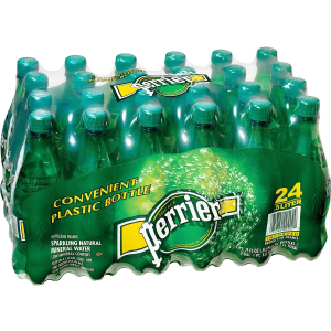 Perrier Carbonated Mineral Water, 16.9 Fl Oz (24 Pack)