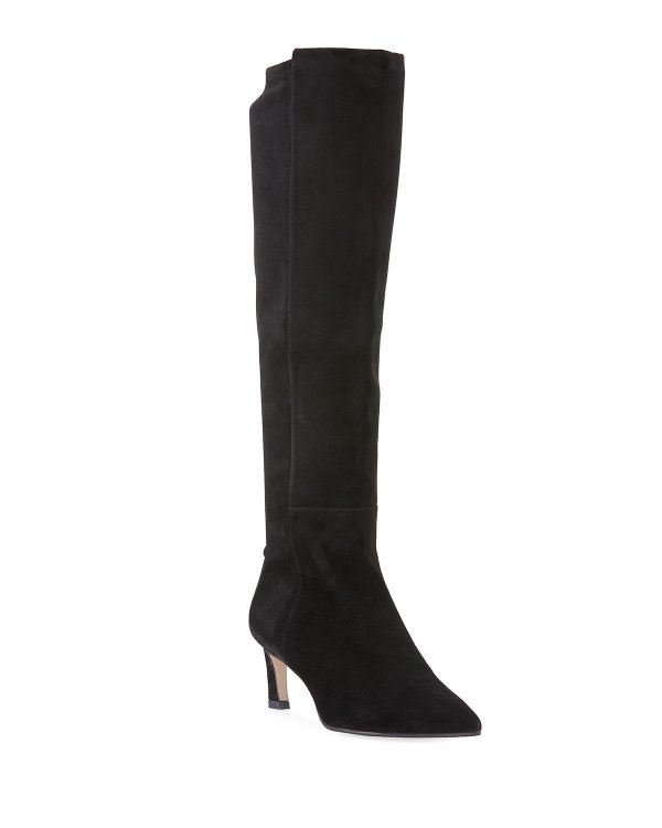Demi 55mm Suede Knee Boots