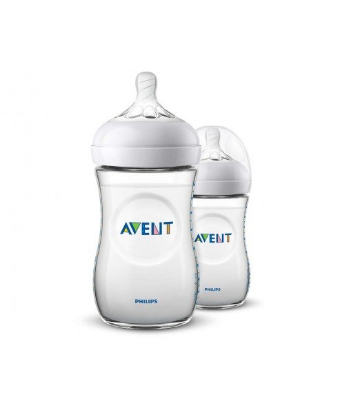 - Natural Baby Bottle Twin Pack (260ml)