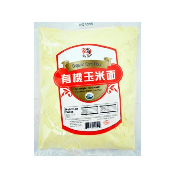 BIG GREEN Organic Corn Flour 454g