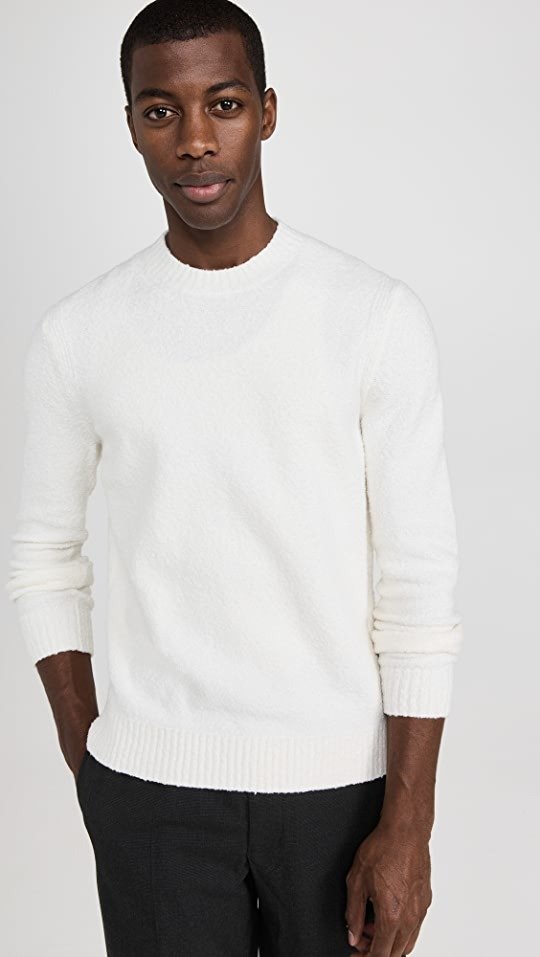 Boucle Crewneck Sweater