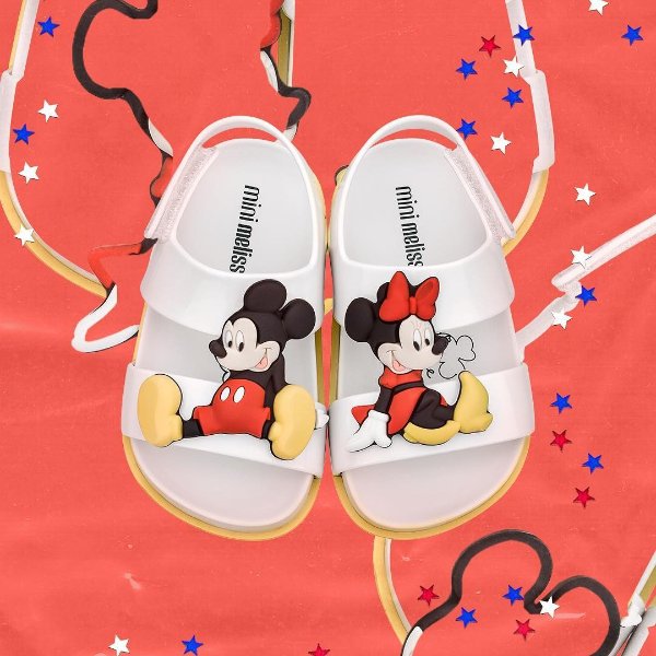 Baby Girl's, Little Girl's & Girl's Mickey Mouse Slingback Sandals