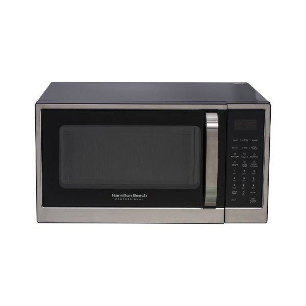 Professional 1.3 cu ft 1000 Watt Air Fry Microwave Oven - Matte Black